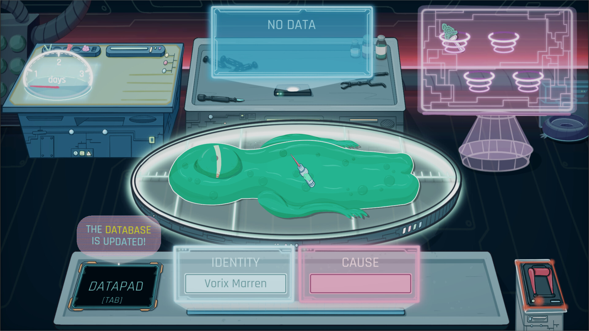 Alien Morgue Screenshot 5