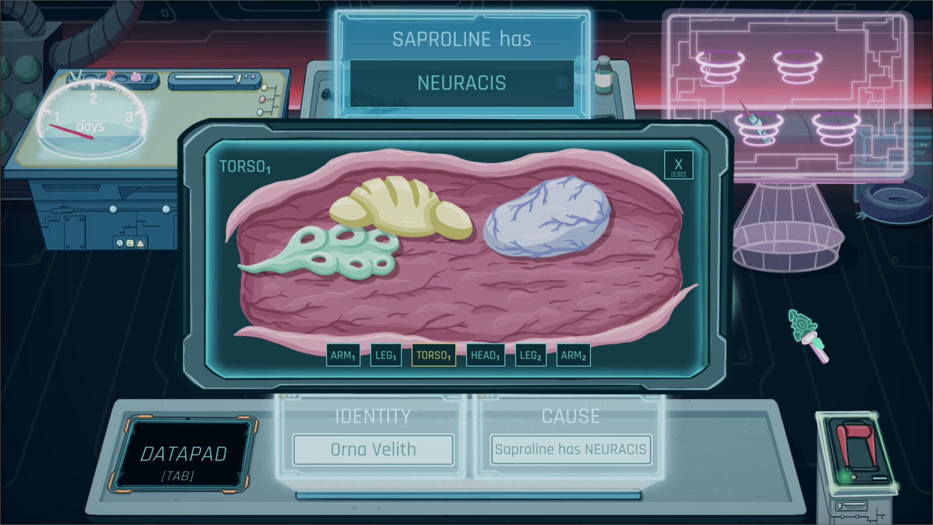 Alien Morgue Screenshot 2