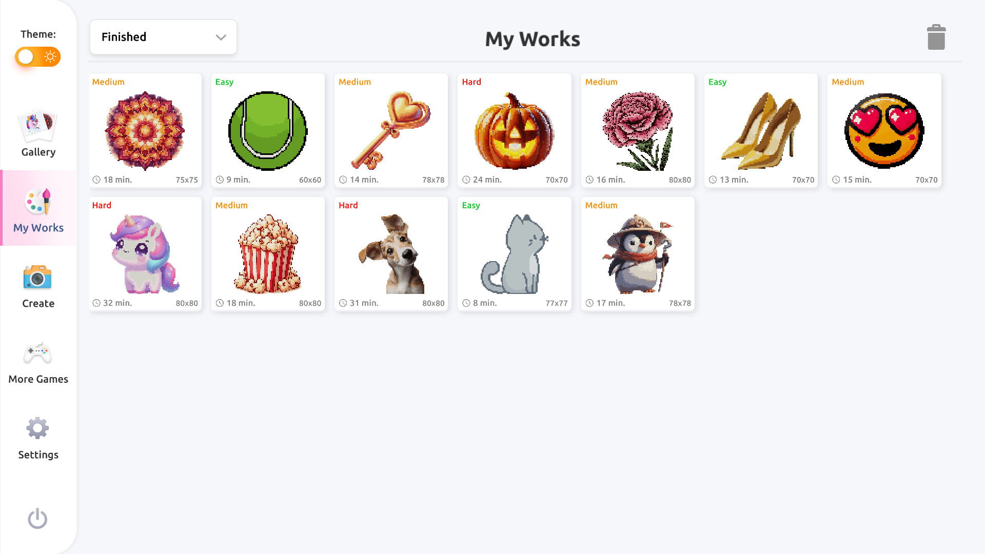 Pixel Art Coloring Book 2 Screenshot 0