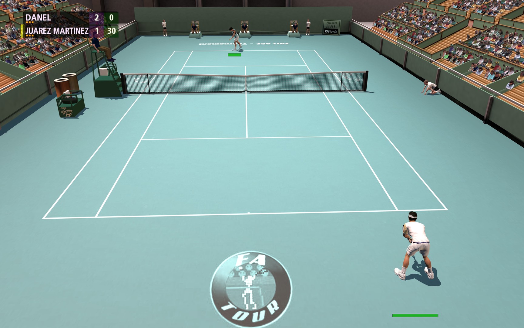 Full Ace Tennis Simulator Screenshot 1