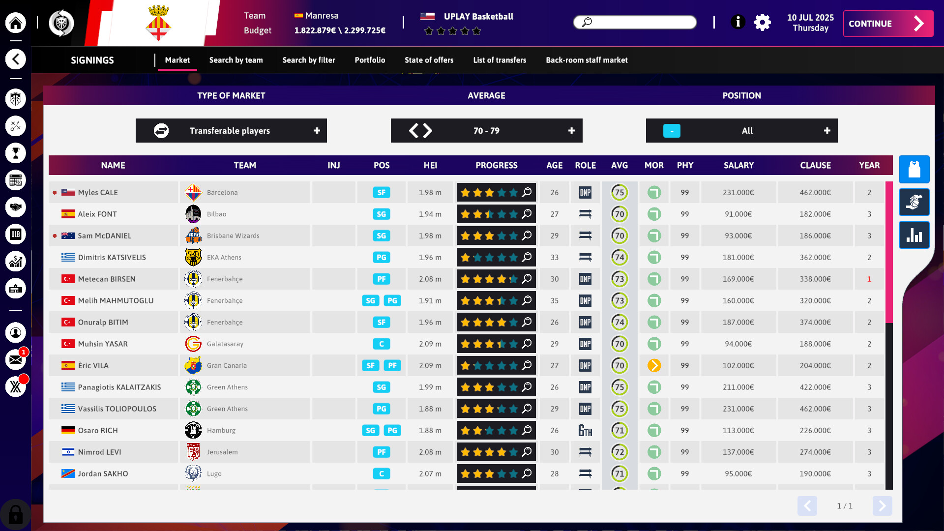 International Basketball Manager 26 Screenshot 7