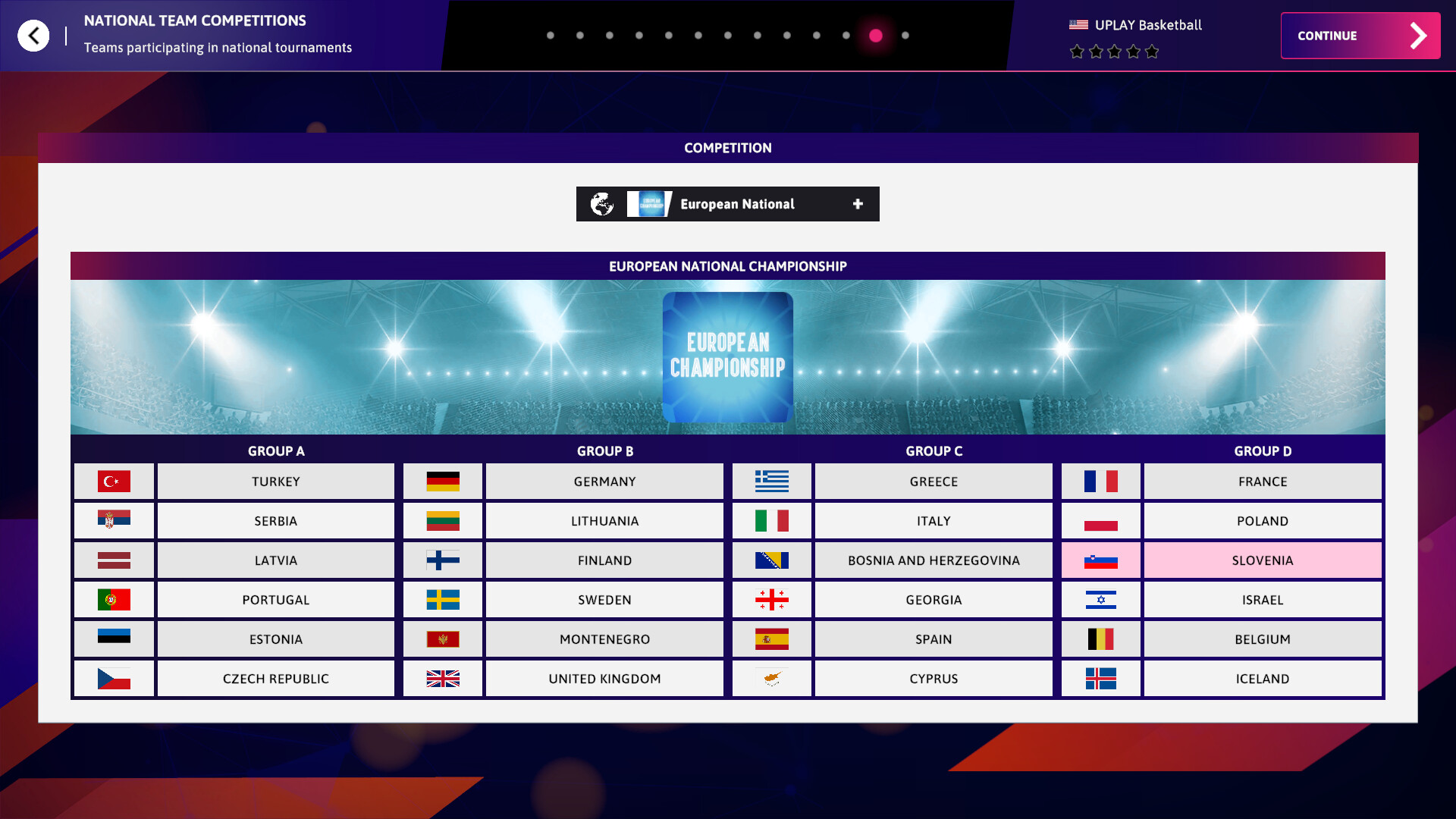 International Basketball Manager 26 Screenshot 1