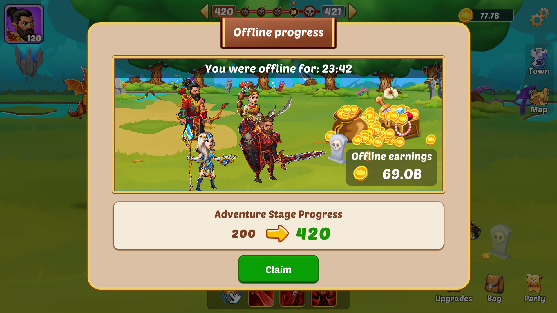 Firestone – Idle Clicker Online RPG Screenshot 2