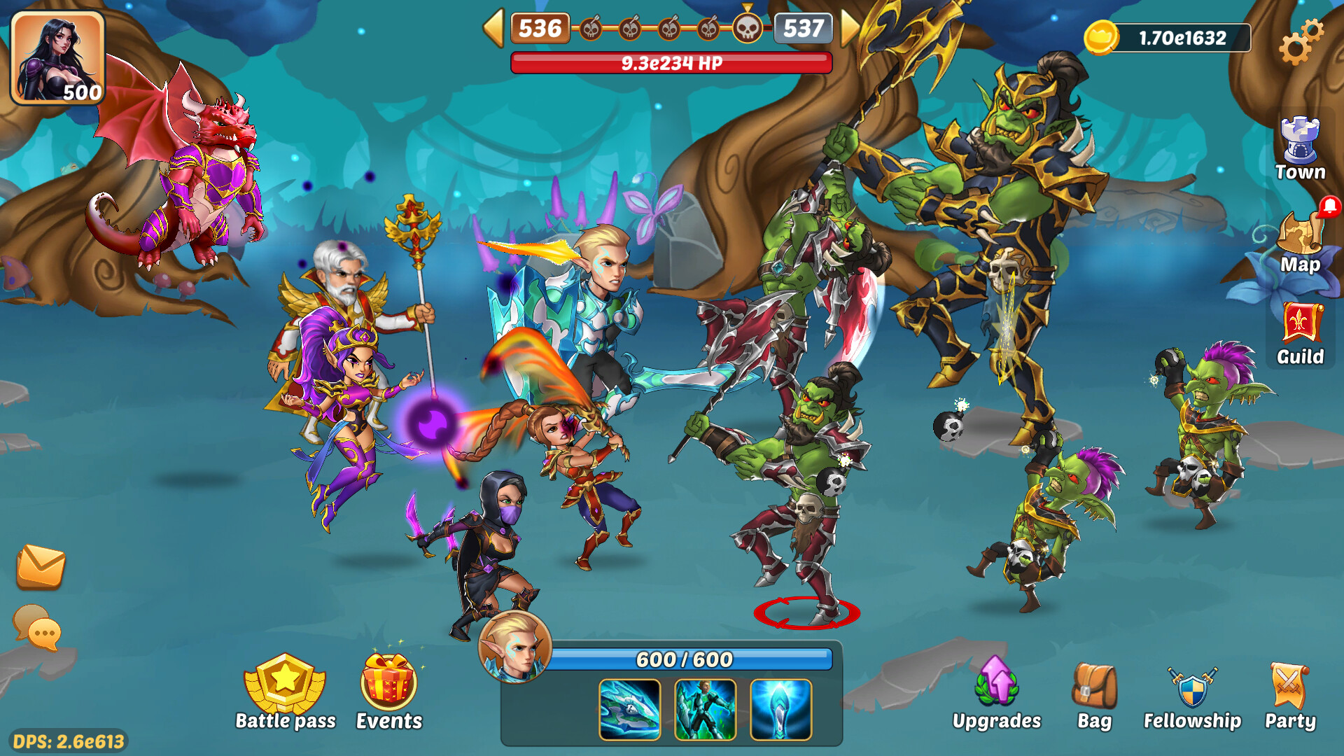 Firestone – Idle Clicker Online RPG Screenshot 0