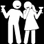 Flirtatious icon