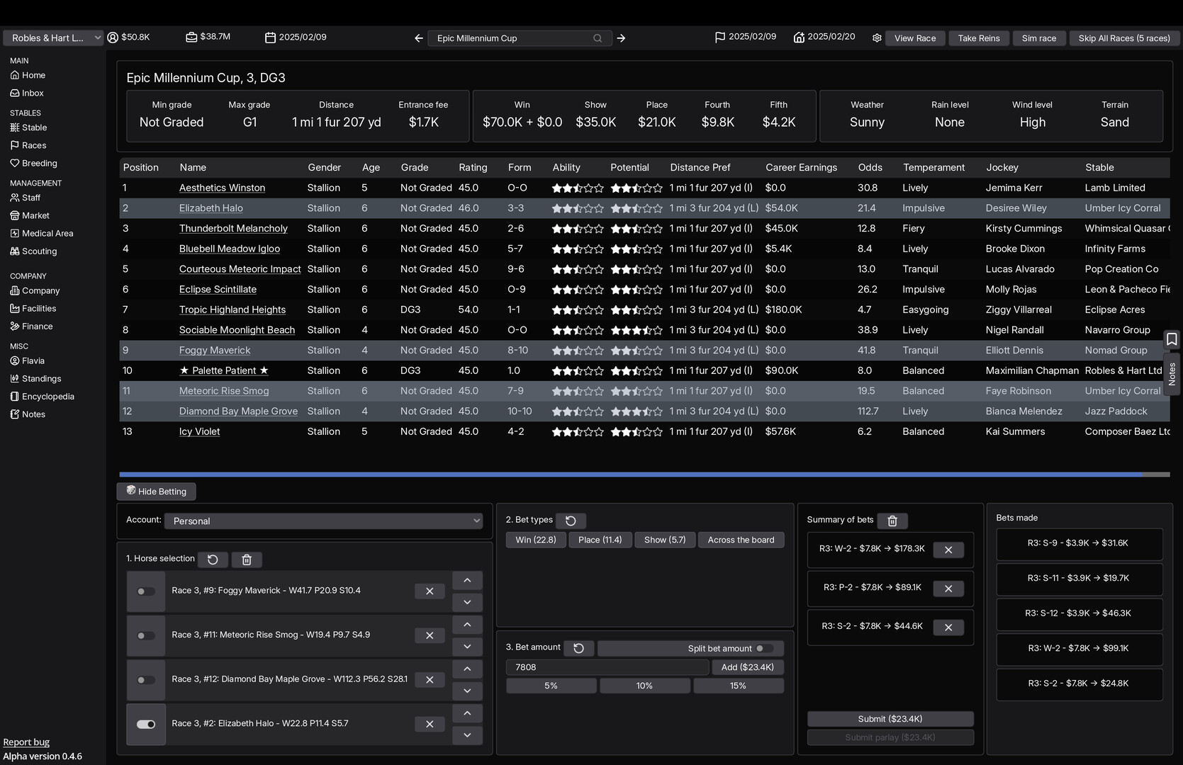 Horse Racing Manager Screenshot 9