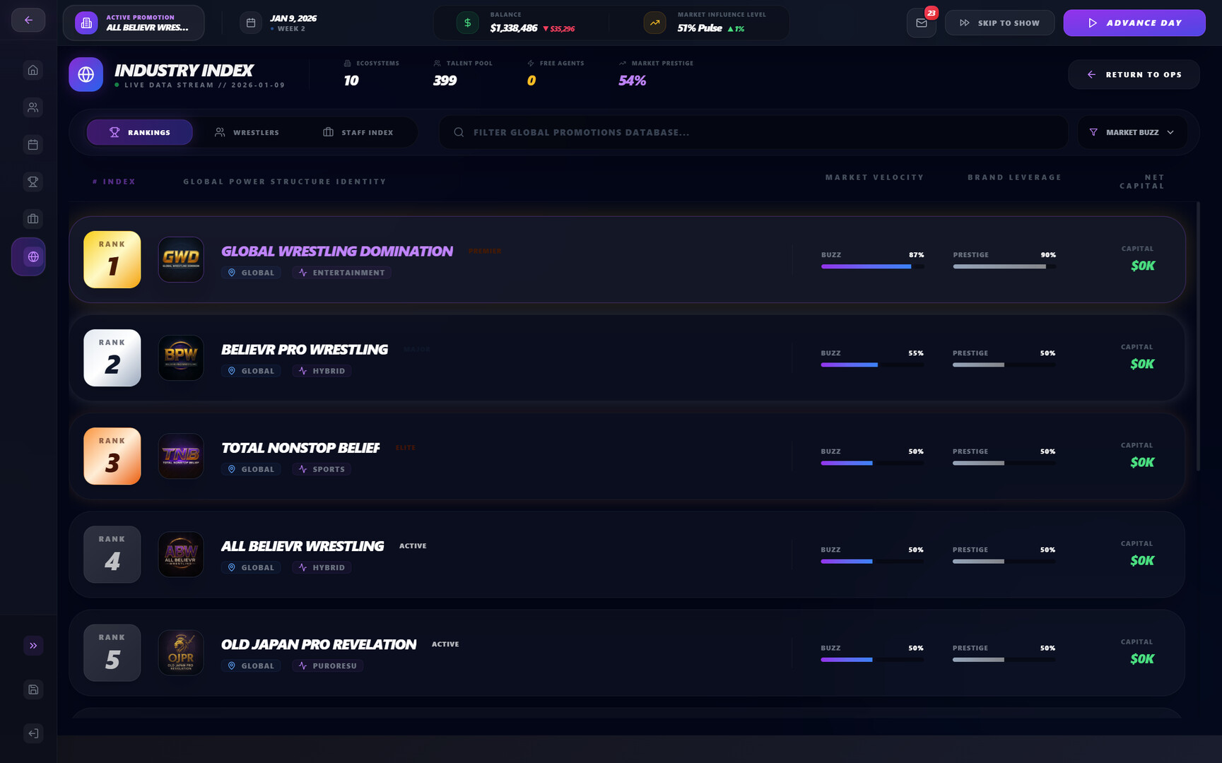 Believr Pro Wrestling Screenshot 7