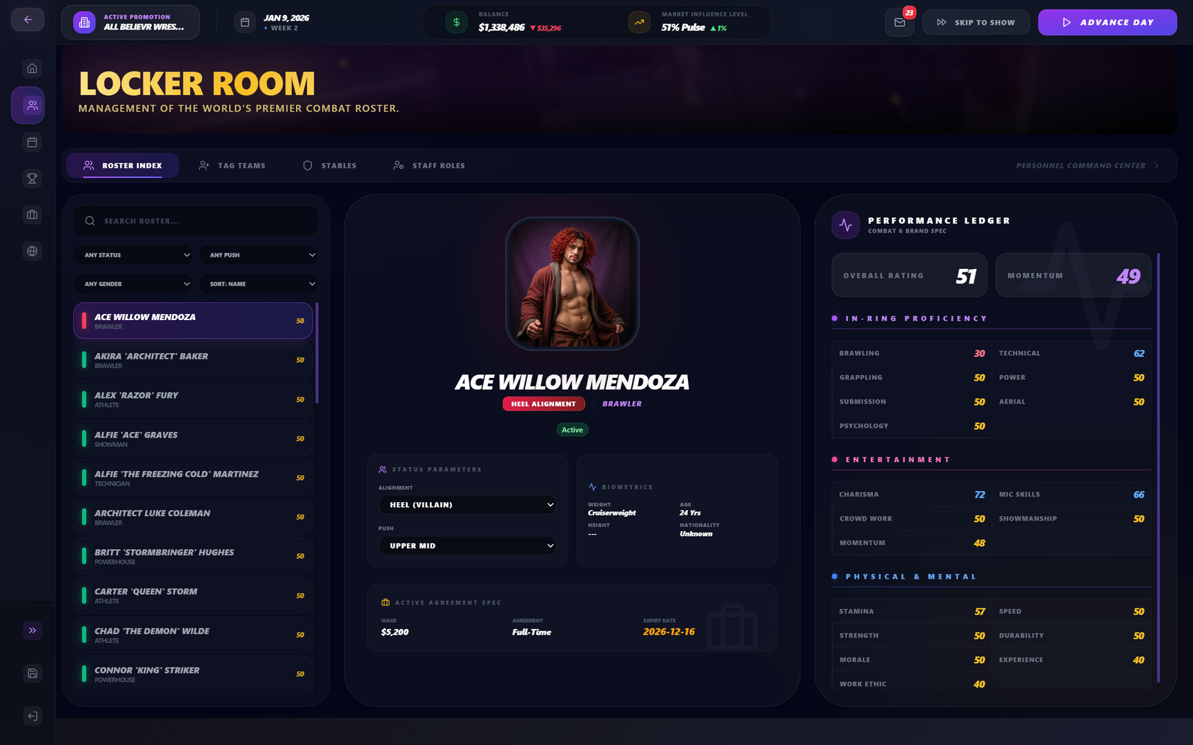 Believr Pro Wrestling Screenshot 1