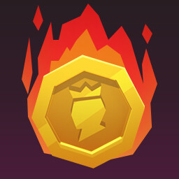 Stock market crash icon