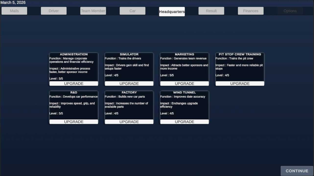 Racing Manager Screenshot 3