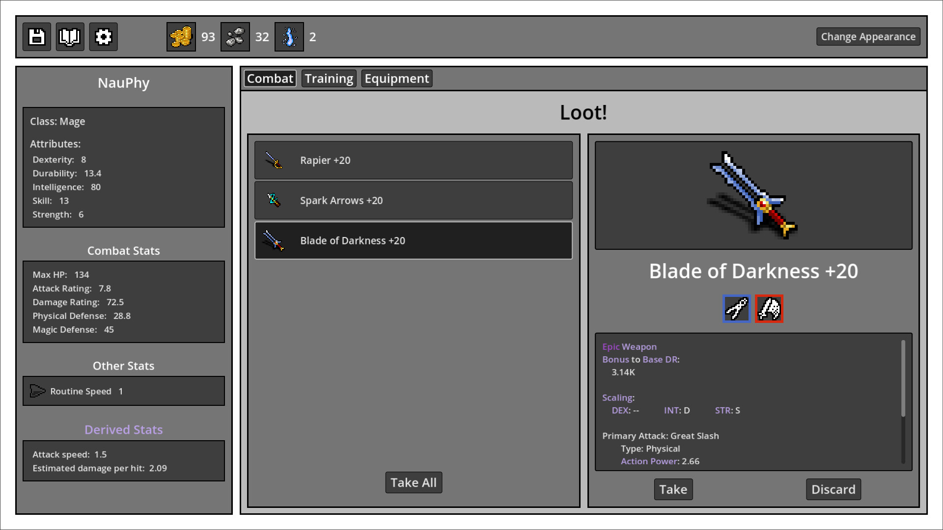 Incremental Dungeon Screenshot 1