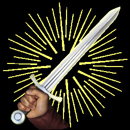 Brave, skilled and lucky icon