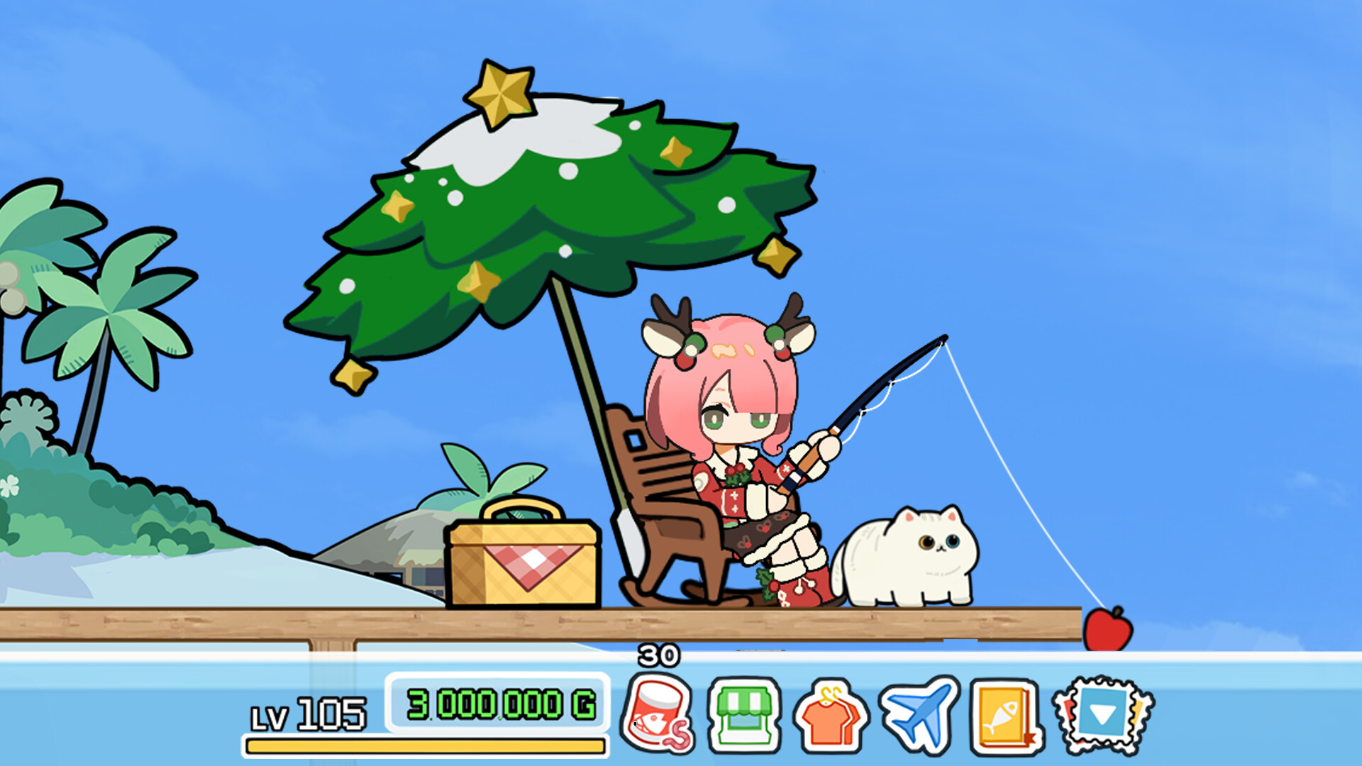 Cozy~Fishing Kitten Screenshot 0