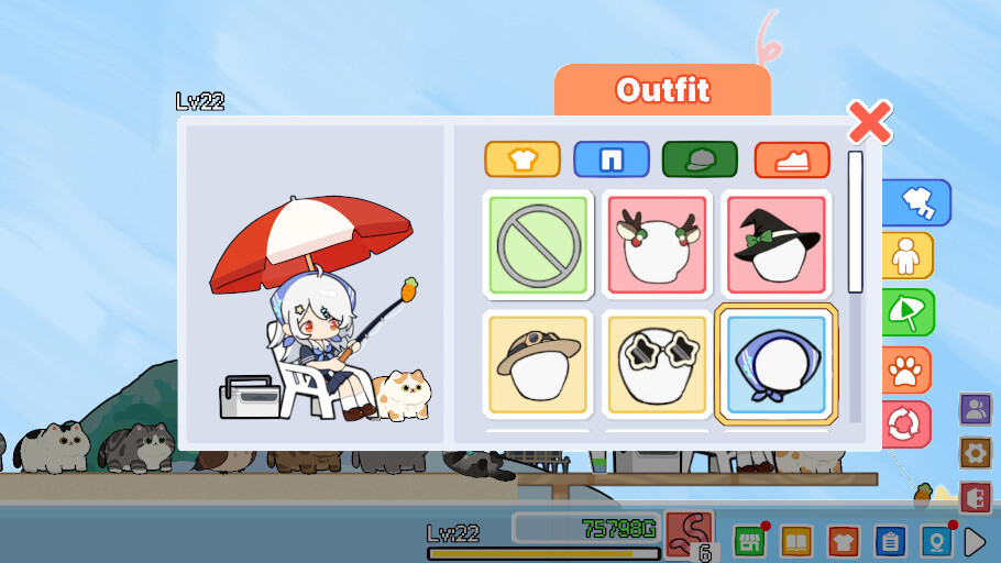 Cozy~Fishing Kitten Screenshot 3