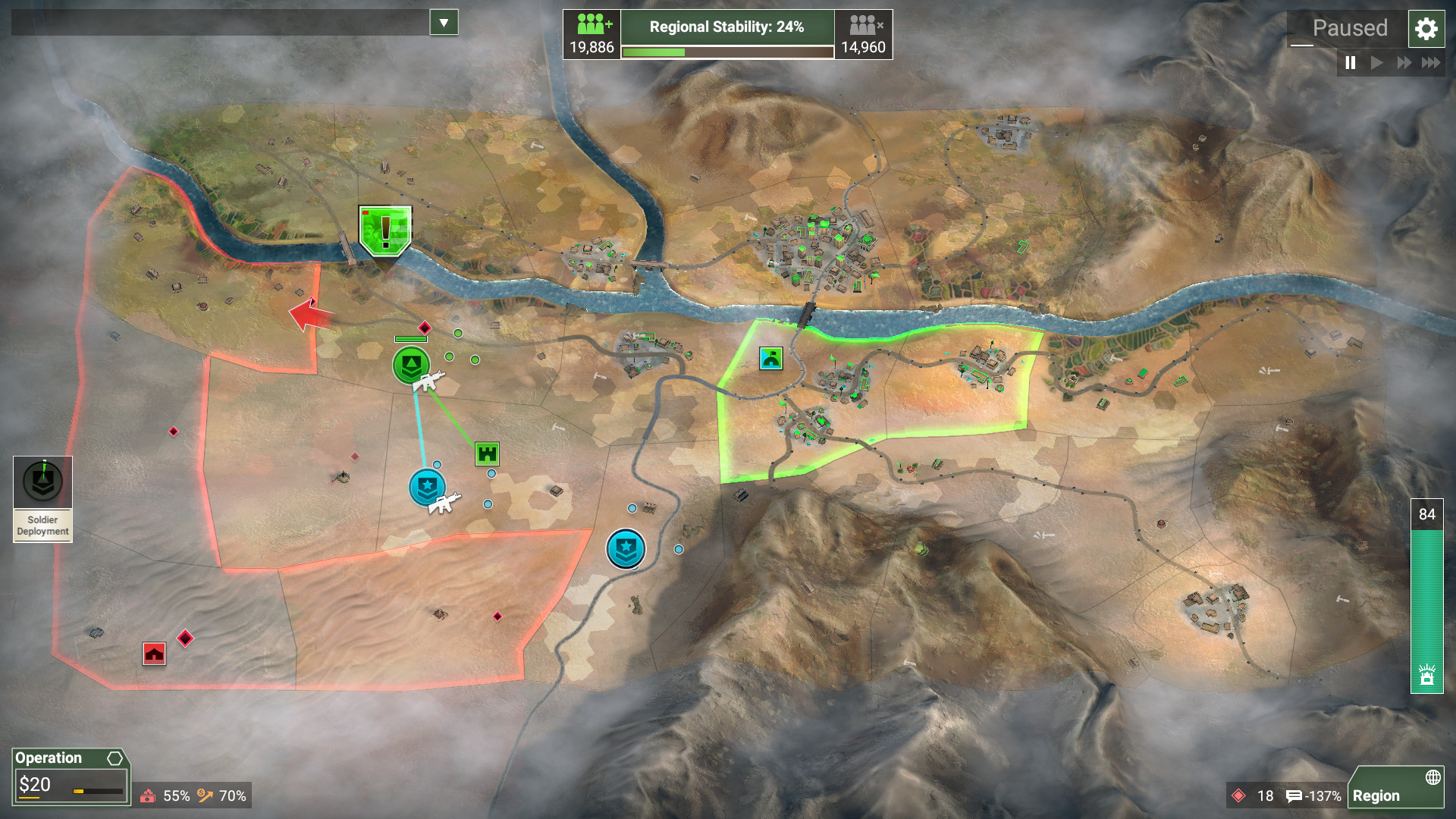 Rebel Inc: Escalation Screenshot 5