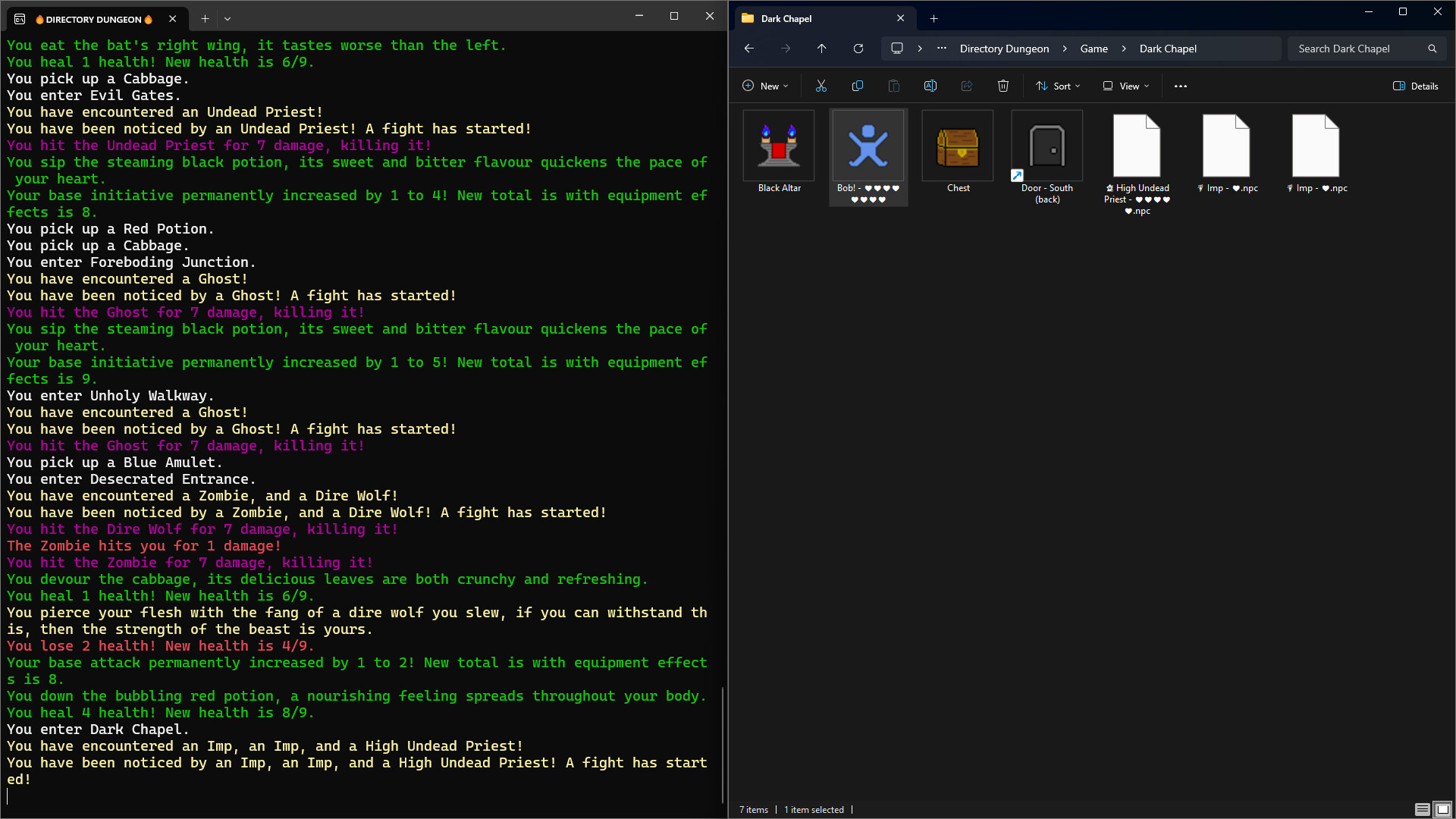Directory Dungeon - File Explorer Dungeon Crawler Screenshot 2