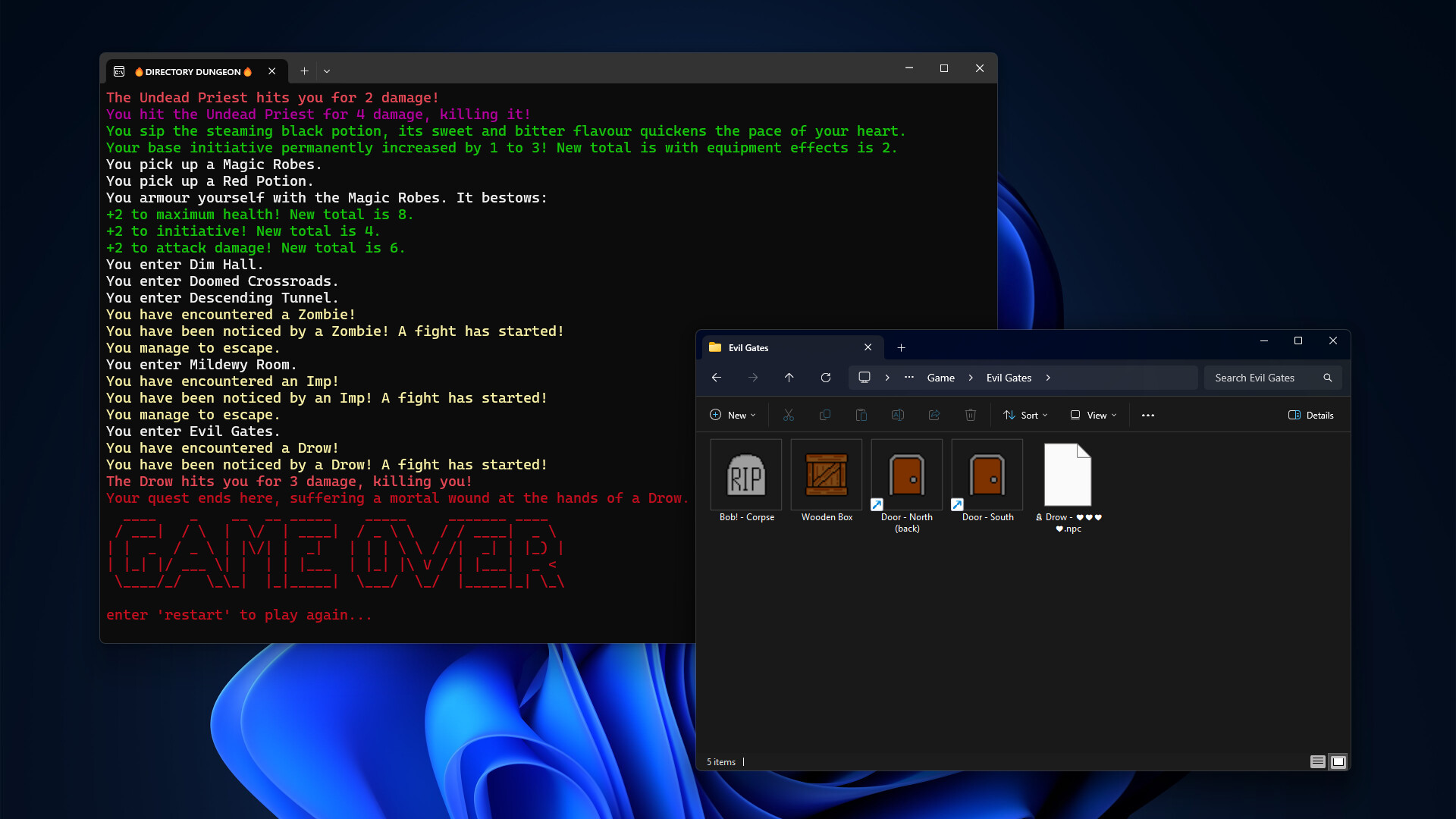 Directory Dungeon - File Explorer Dungeon Crawler Screenshot 3