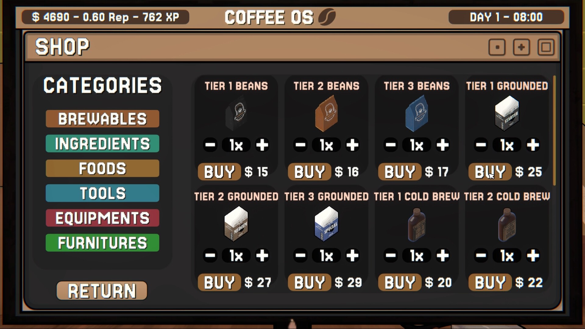 Coffie Simulator Screenshot 9