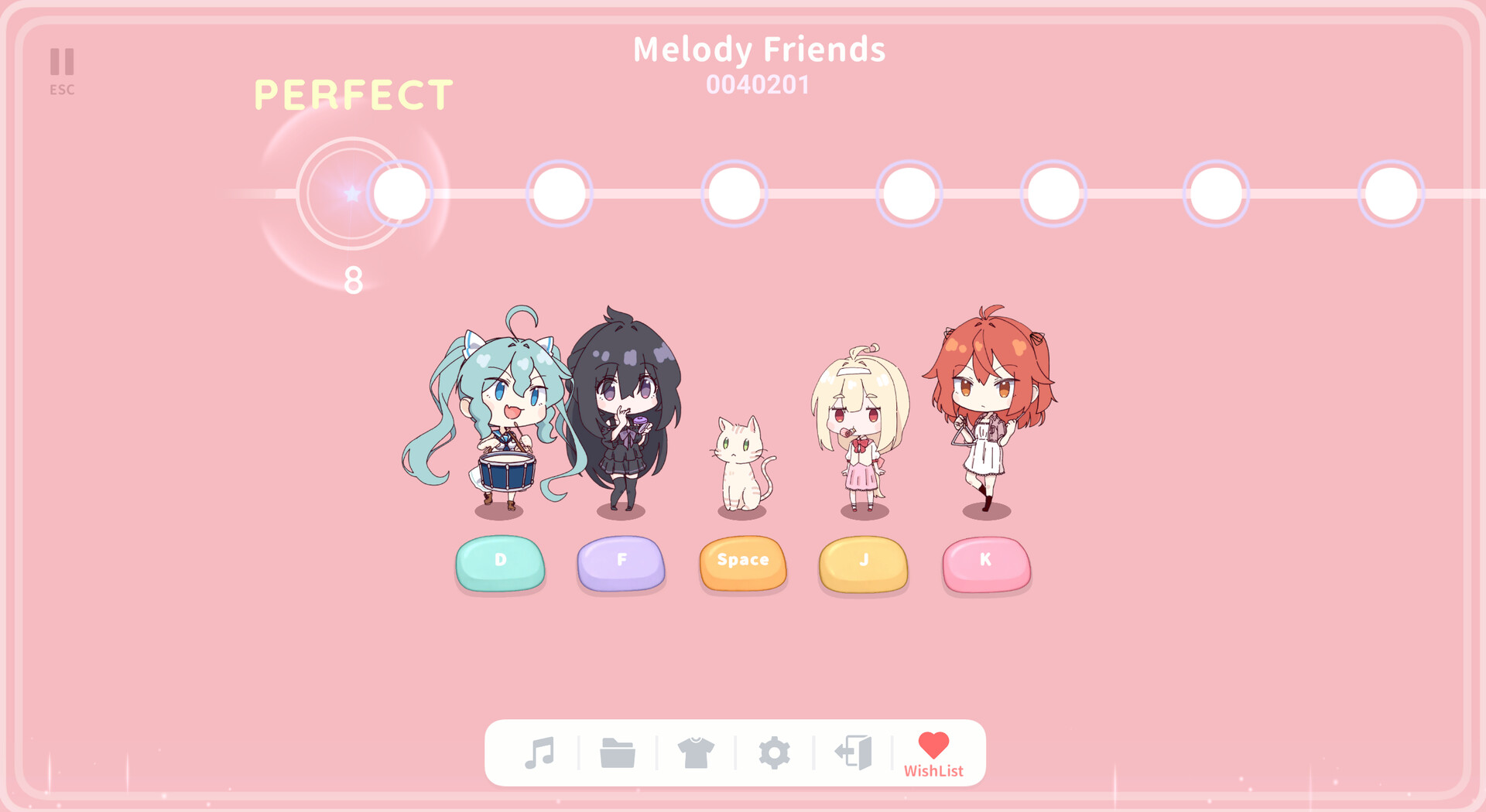 Melody Friends Demo Screenshot 1
