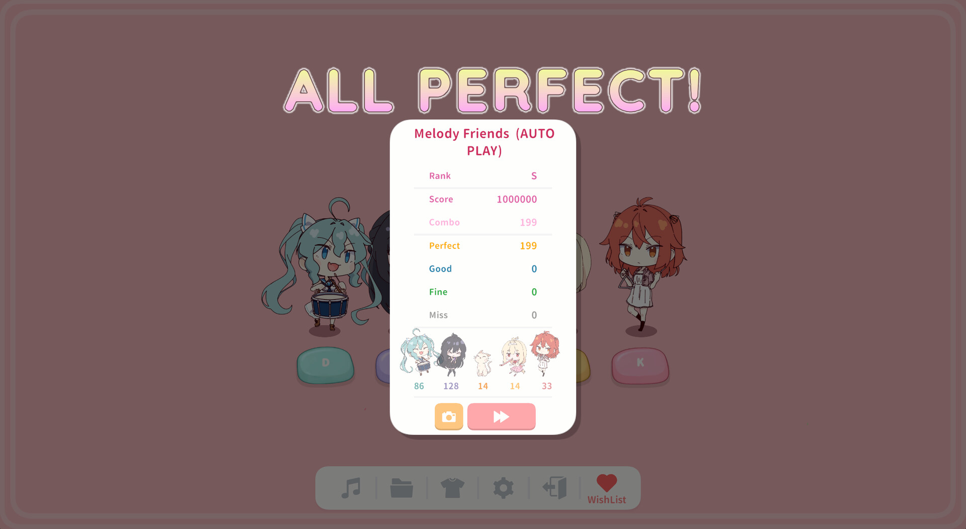 Melody Friends Demo Screenshot 3