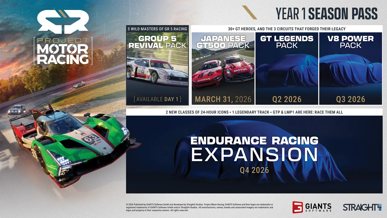 Project Motor Racing: Year 1 Season Pass Screenshot 0