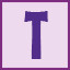 T icon