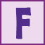 F icon
