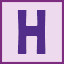H icon