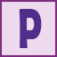 P icon