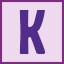 K icon
