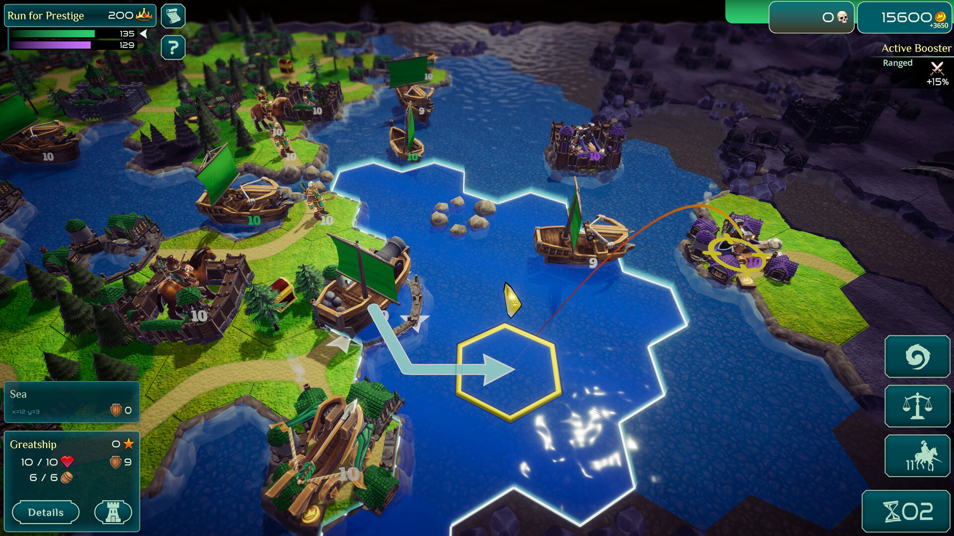 Deep Tactics - Journey of the Wizard Screenshot 5