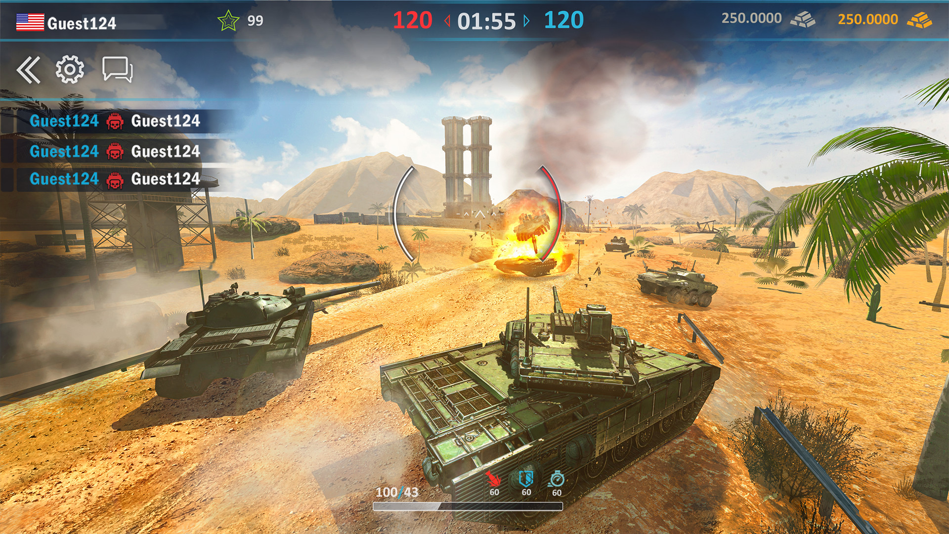 Modern Assault Tanks Screenshot 3