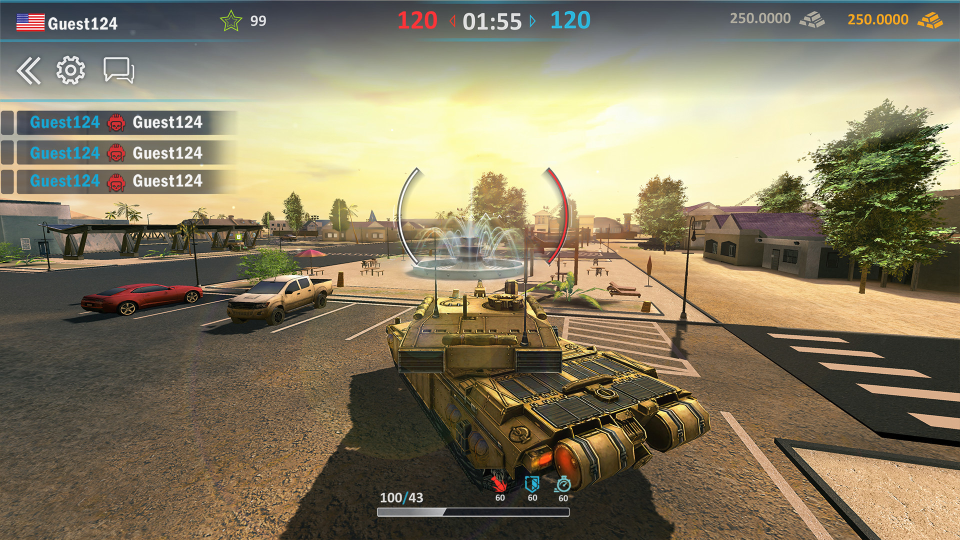 Modern Assault Tanks Screenshot 2