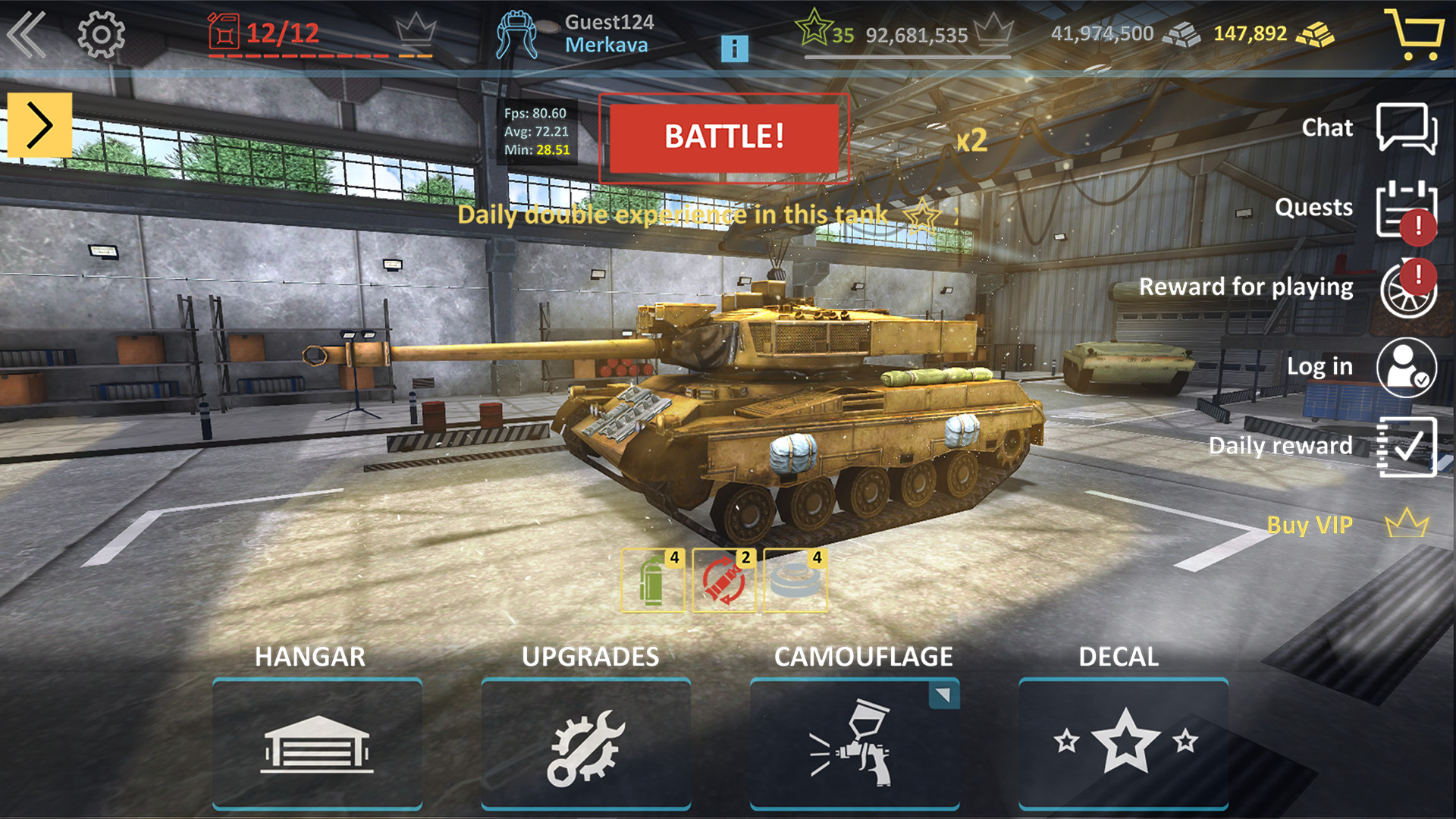 Modern Assault Tanks Screenshot 0