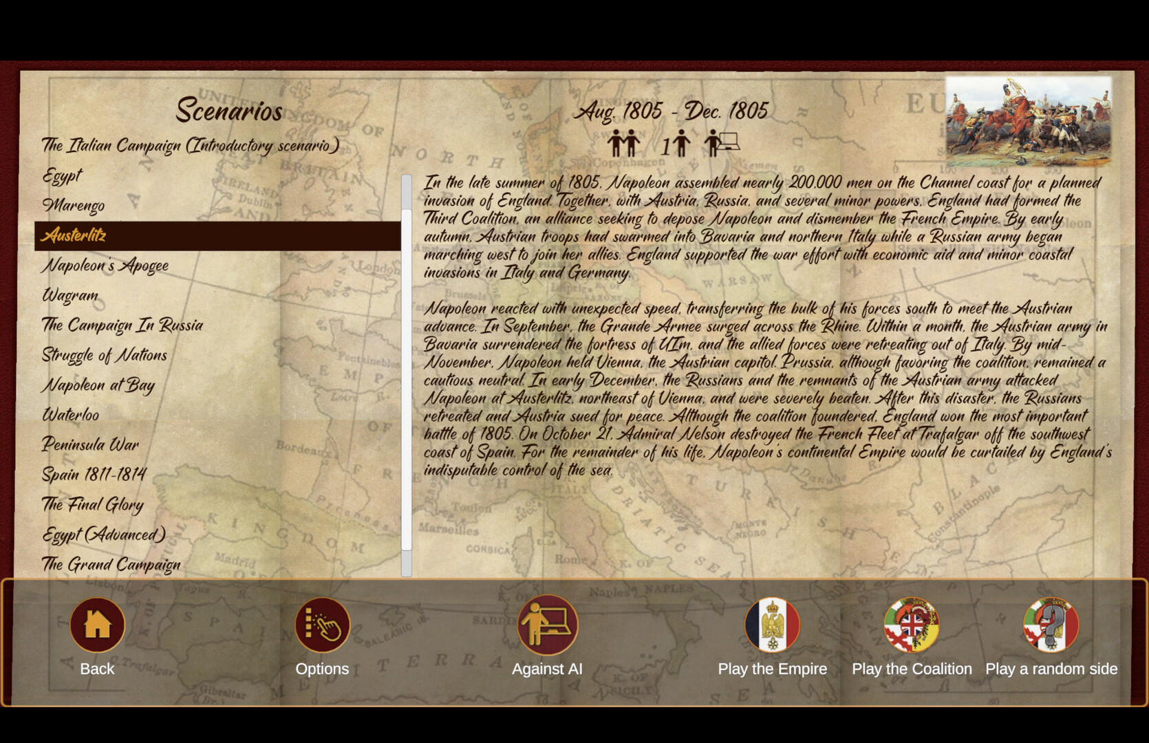 Napoleon's Eagles: Game of the Napoleonic Wars Screenshot 2