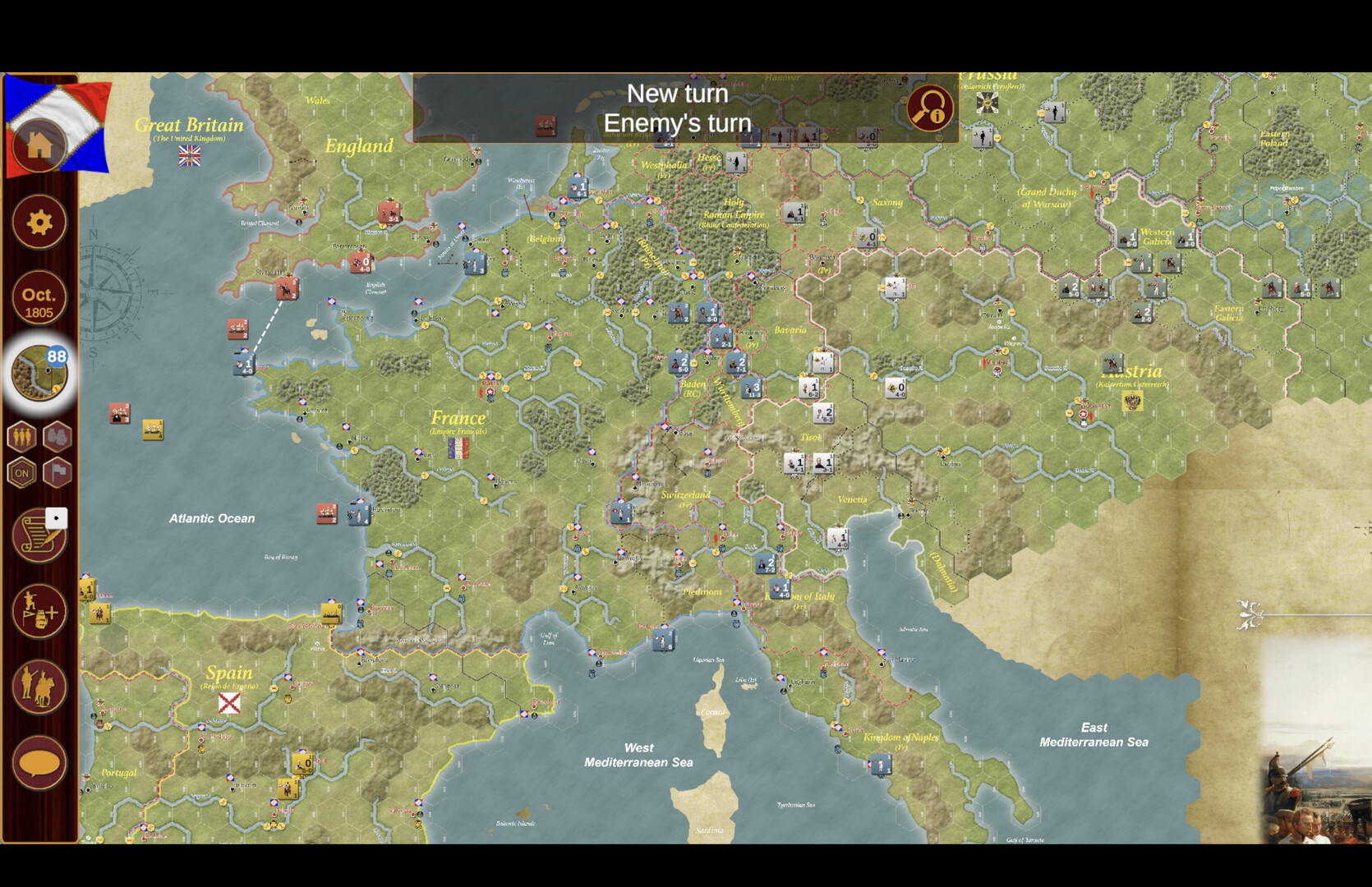 Napoleon's Eagles: Game of the Napoleonic Wars Screenshot 0