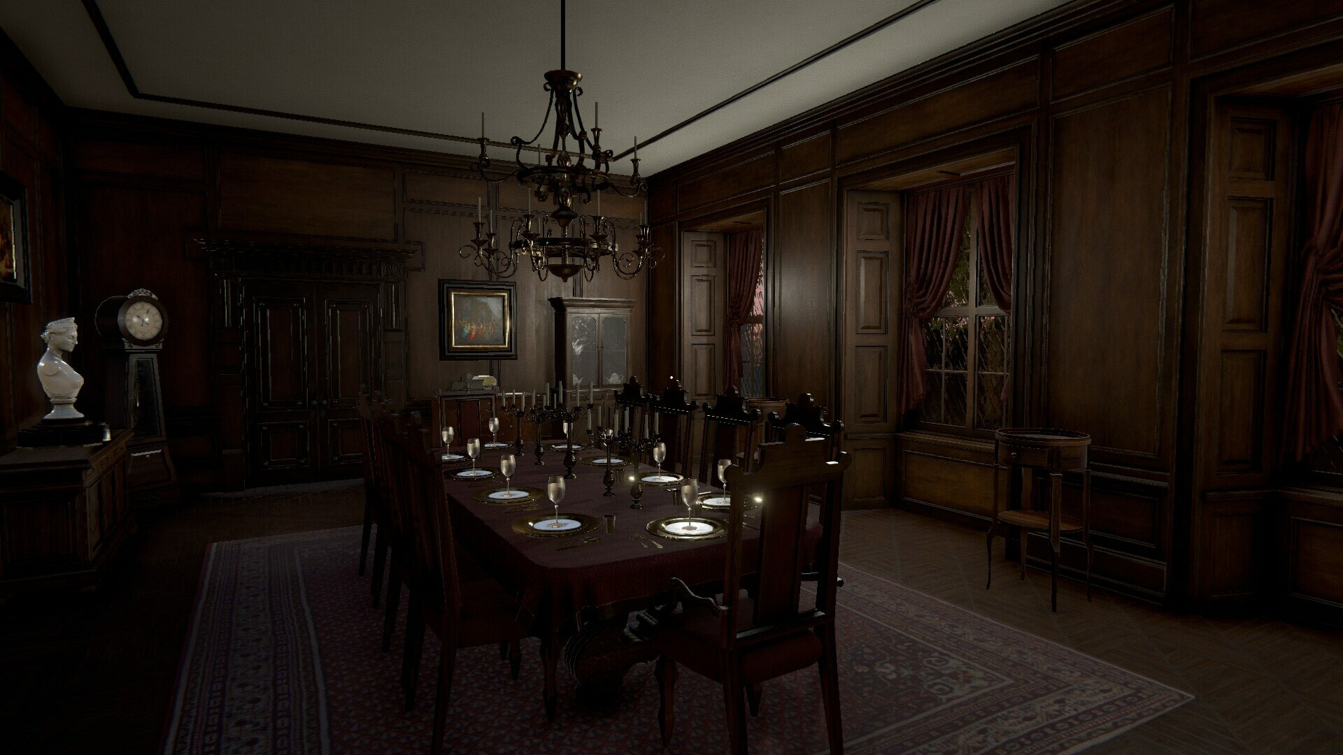 Escape From Crimson Manor: Trapped Together Screenshot 1