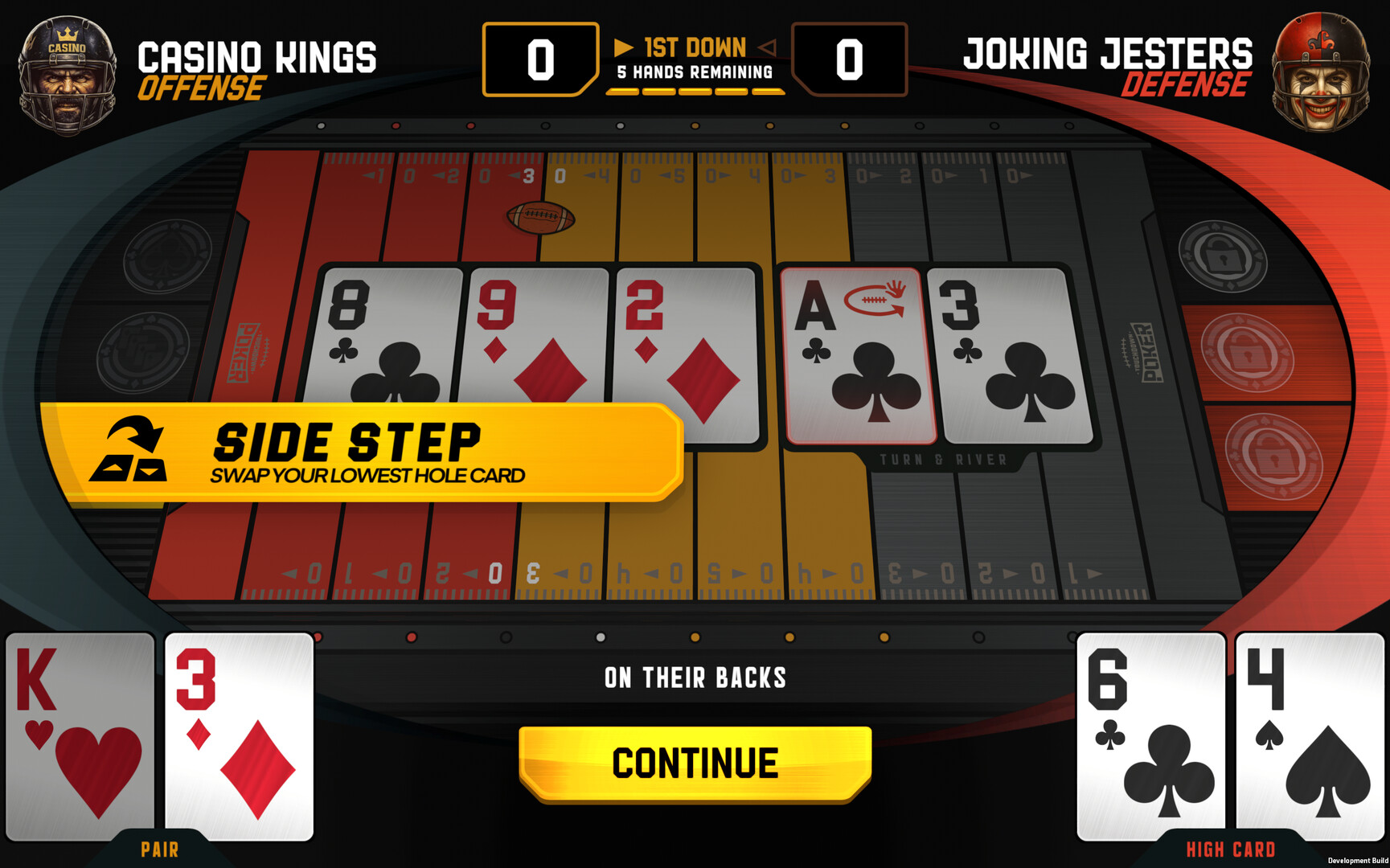 Touchdown Poker Screenshot 3