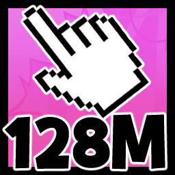 128 000 000 Clicks! icon