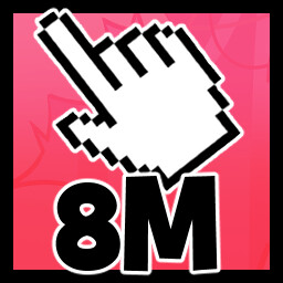 8 000 000 Clicks! icon
