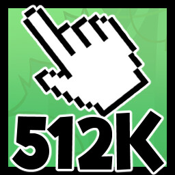 512 000 Clicks! icon