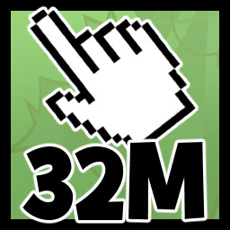 32 000 000 Clicks! icon