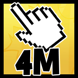 4 000 000 Clicks! icon