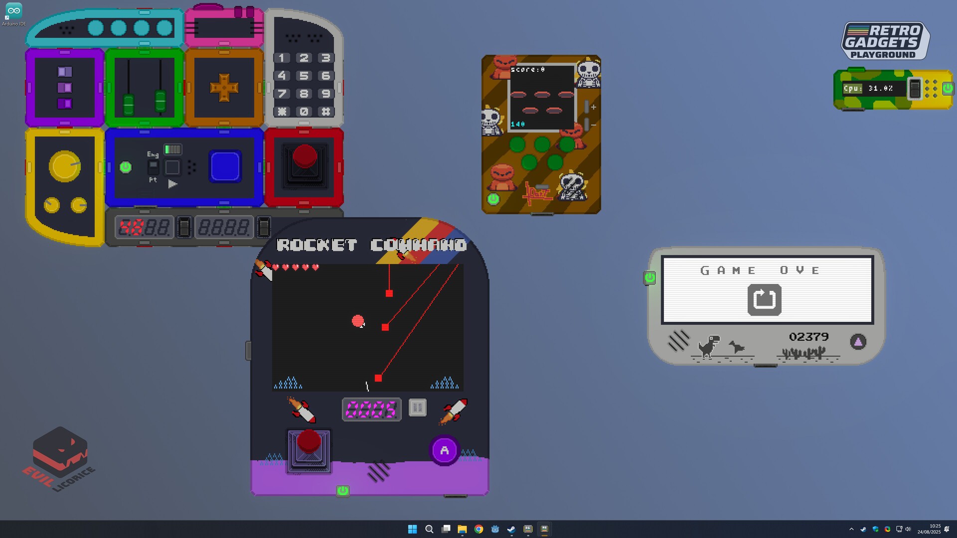 Retro Gadgets Playground Screenshot 3