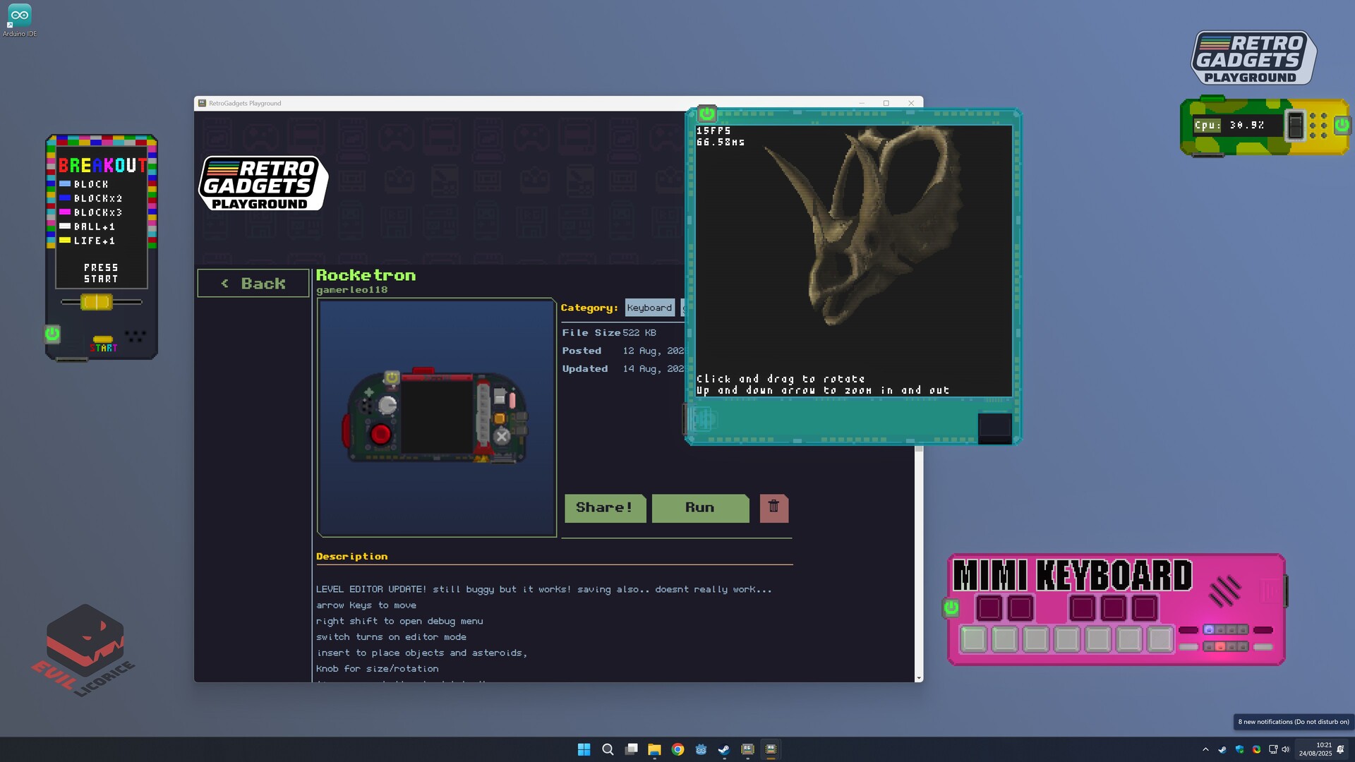 Retro Gadgets Playground Screenshot 2
