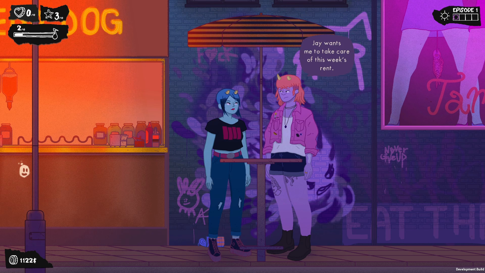 Dead Pets: A Punk Rock Slice of Life Sim Screenshot 7