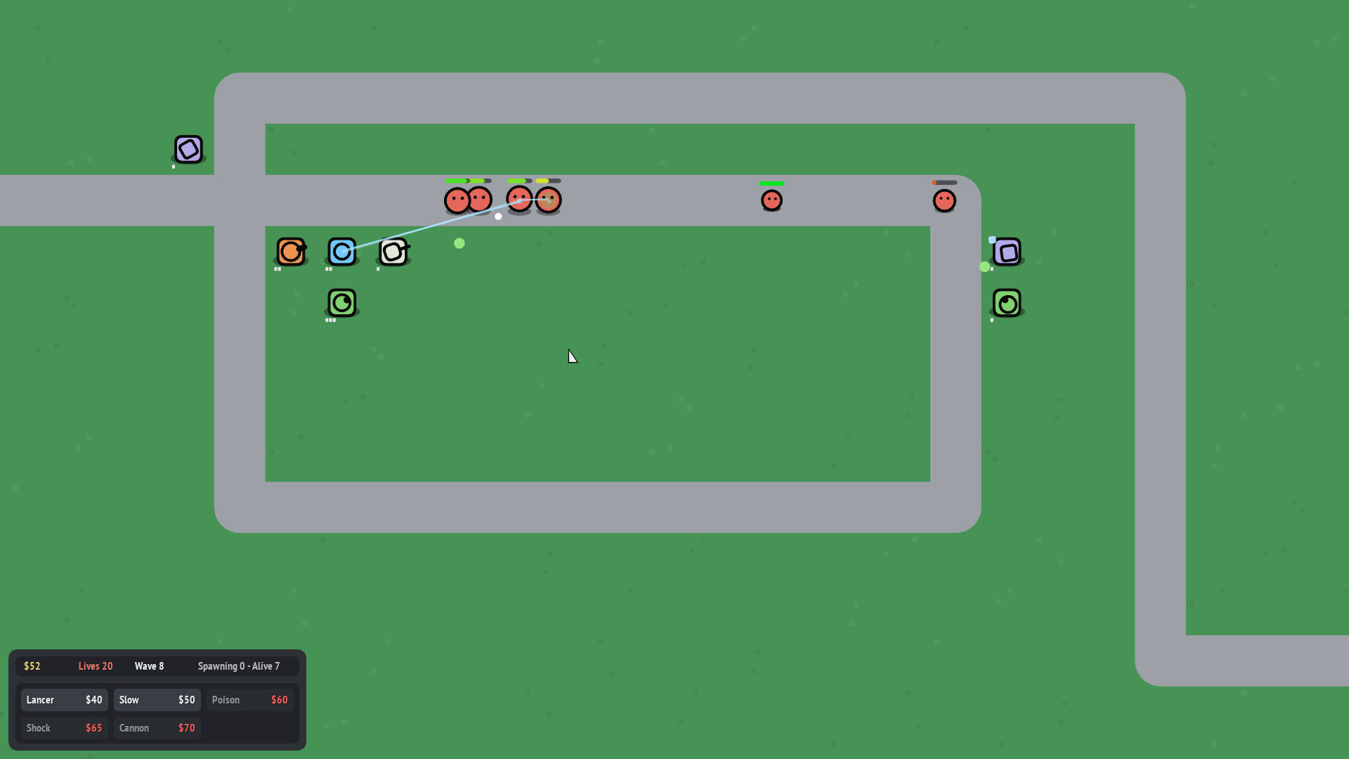 Hydra TD Screenshot 1