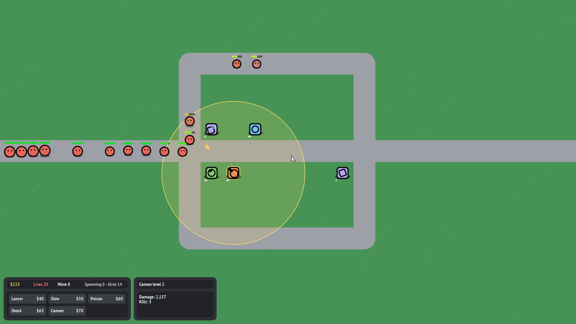 Hydra TD Screenshot 2