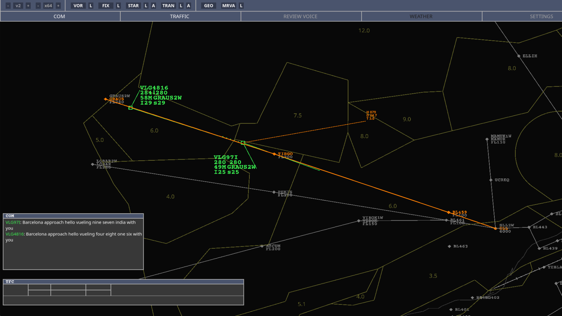 VoiceATC Simulator Screenshot 4