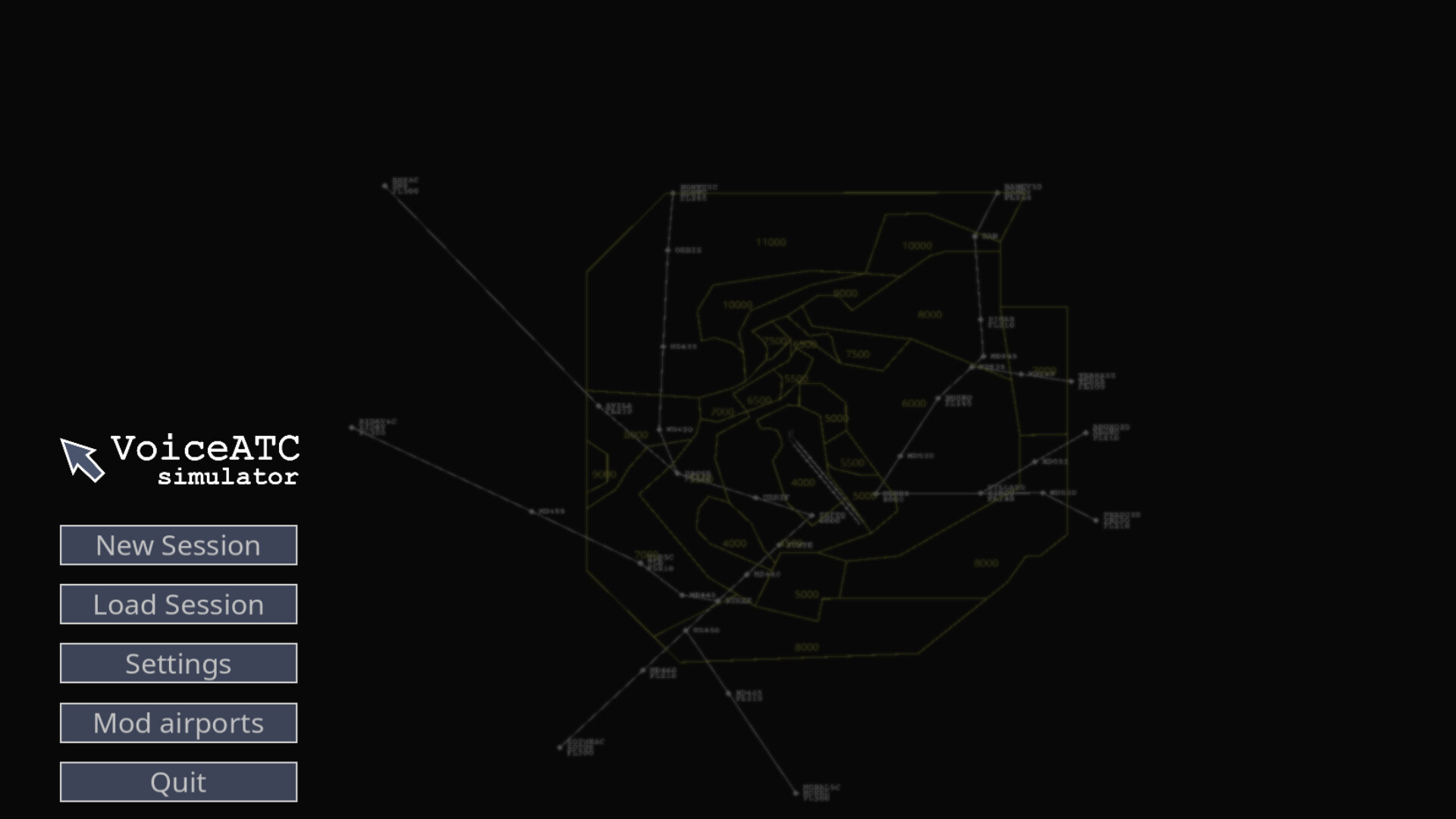 VoiceATC Simulator Screenshot 1